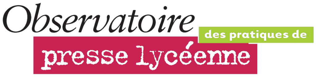 logo observatoire des pratiques de presse lycéenne