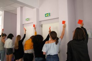 photo de l'assemblée générale à l'université d'été 