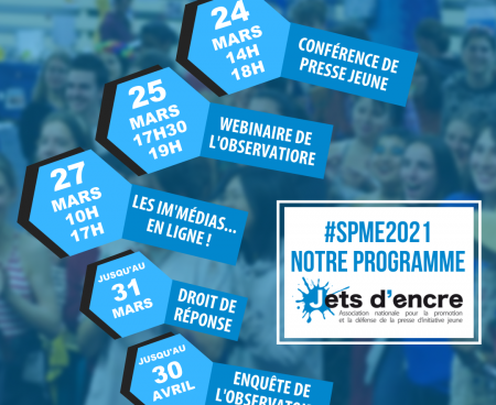 #SPME2021 : le programme de Jets d’encre